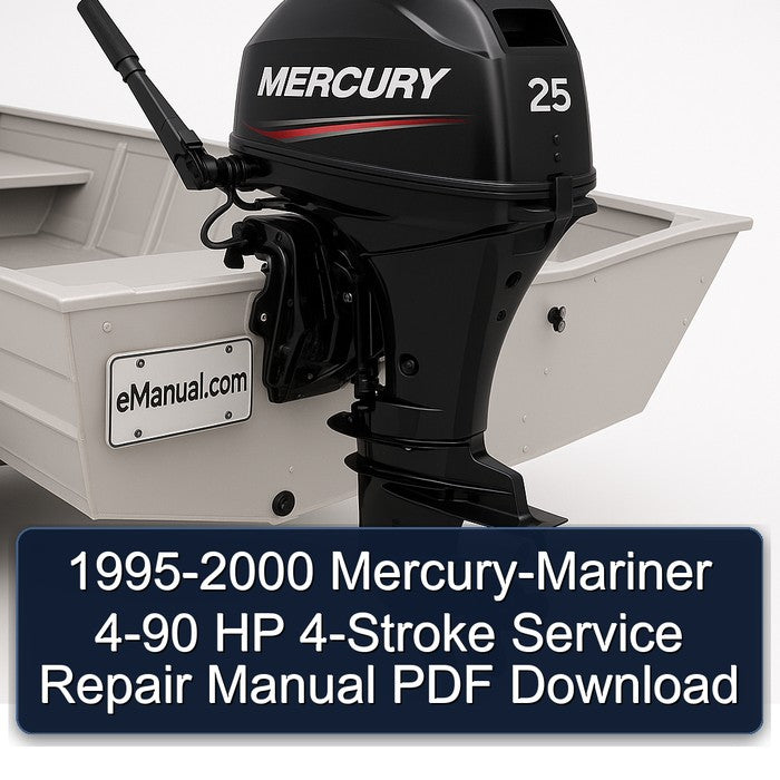 1995-2000 Mercury-mariner 4-90 HP 4-stroke Service Repair Workshop Manual PDF