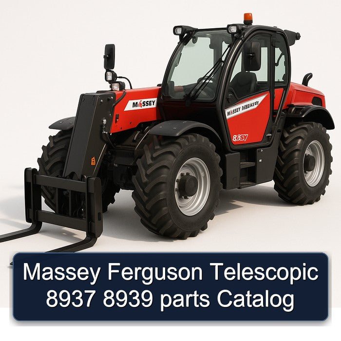 Massey Ferguson Telescopic 8937 8939 Parts Catalog PDF