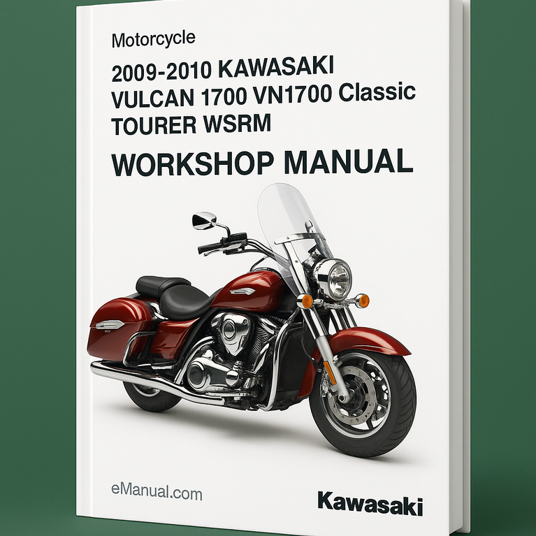 2009-2010 KAWASAKI VULCAN 1700 VN1700 Classic TOURER WSRM