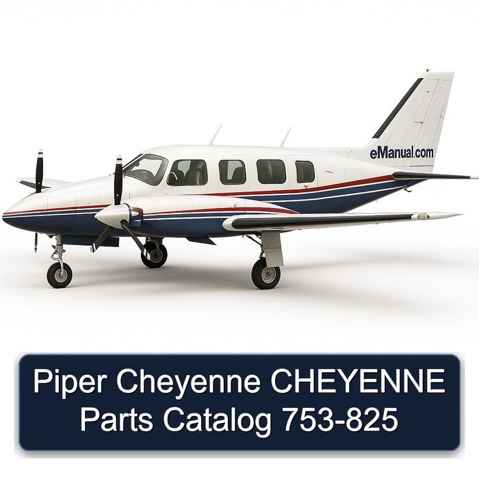 Piper Cheyenne 753-825 Parts Catalog PDF