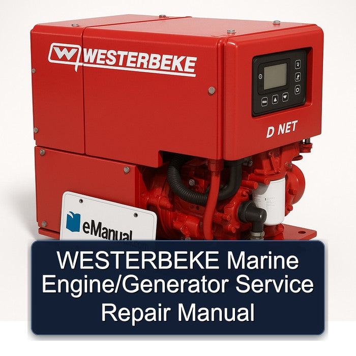 Westerbeke Marine Engine/generator Service Repair Workshop Manual PDF