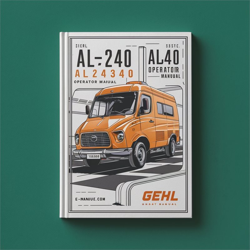 Gehl AL140 AL240 AL340 AL440 AL540 Operator Operator's Manual PDF
