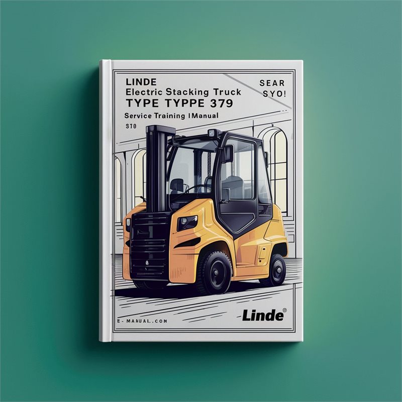 Linde Electric Stacking Truck Type 379: L10 L12 Training Service Repair Workshop Manual PDF