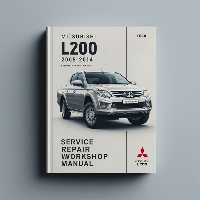 2005-2014 Mitsubishi K Series L200 Service Repair Workshop Manual PDF