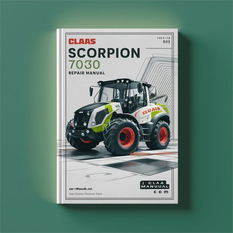Claas Scorpion 7030 (401-03) Service Repair Workshop Manual PDF