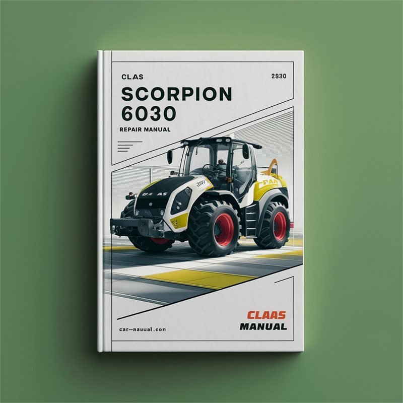 Claas Scorpion 6030 (400-01) Service Repair Workshop Manual PDF
