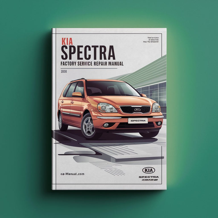 Manual de reparación y servicio de fábrica de Kia Spectra 2008