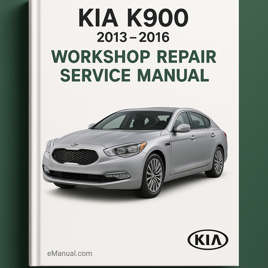 Kia K900 2013-2016 Workshop Repair Service Manual