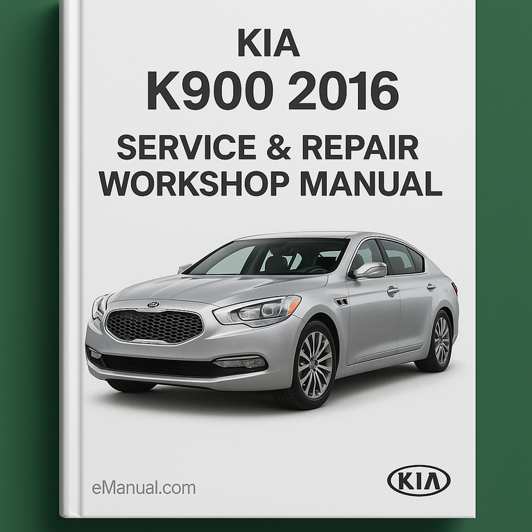 Kia K900 2016 Service Repair Workshop Manual