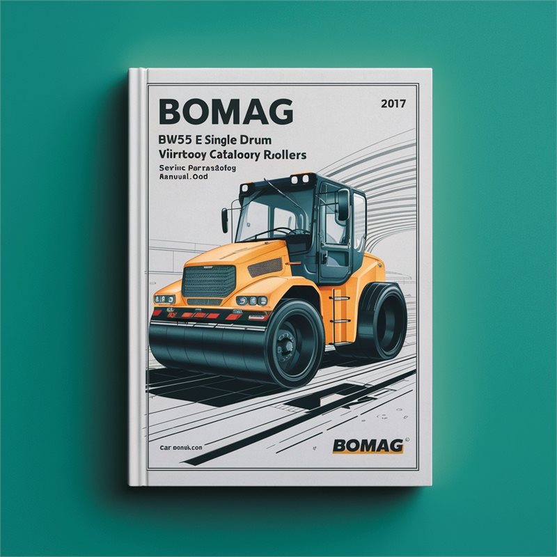 Bomag BW55 E Single Drum Vibratory Rollers (101620026541-101620029173) Parts Catalog PDF