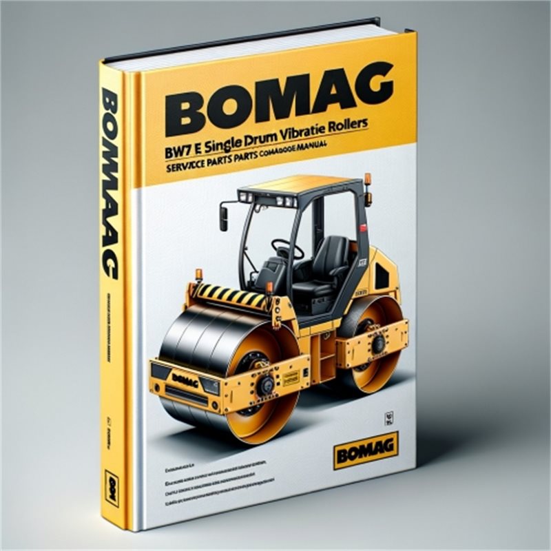Bomag BW71 E Single Drum Vibratory Rollers Sn:101620201001-101620201120 Parts Catalog PDF
