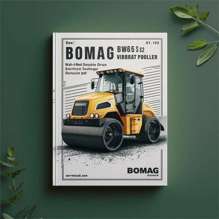 Bomag BW65 S-2 Walk-behind Double Drum Vibratory Roller Parts Catalog PDF