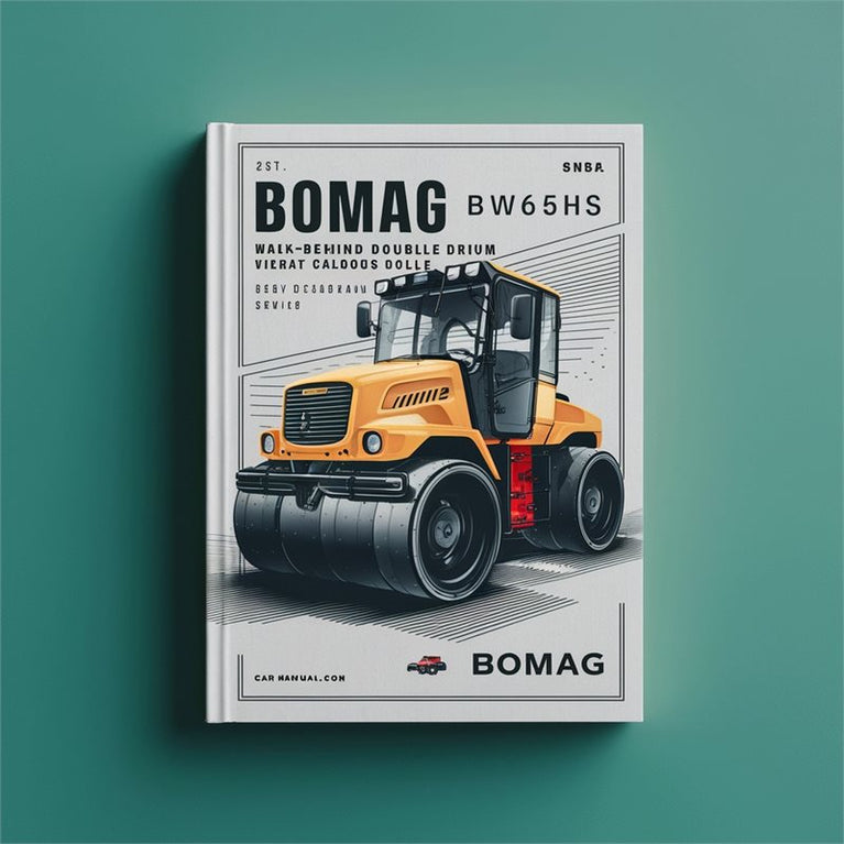 Bomag BW65HS Walk-behind Double Drum Vibratory Roller Catalogue Parts Catalog PDF