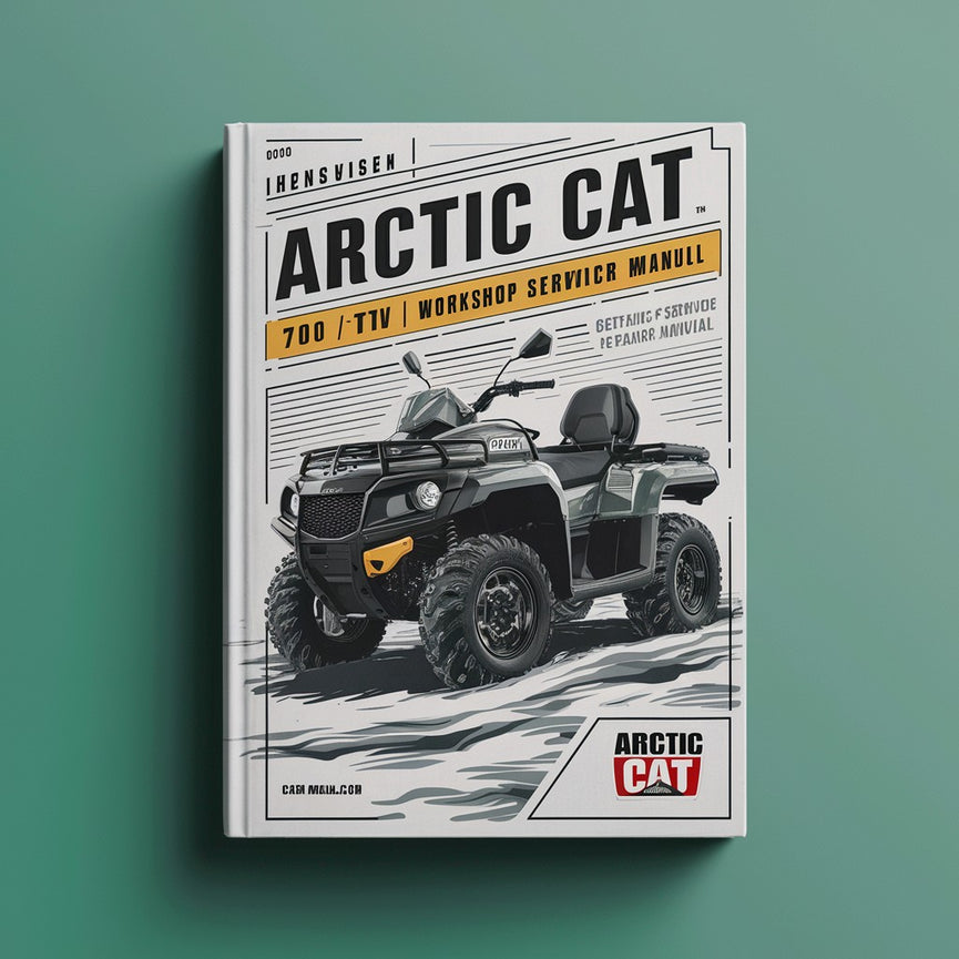 Arctic Cat 700 TBX ATV 2010 Workshop Service Repair Manual