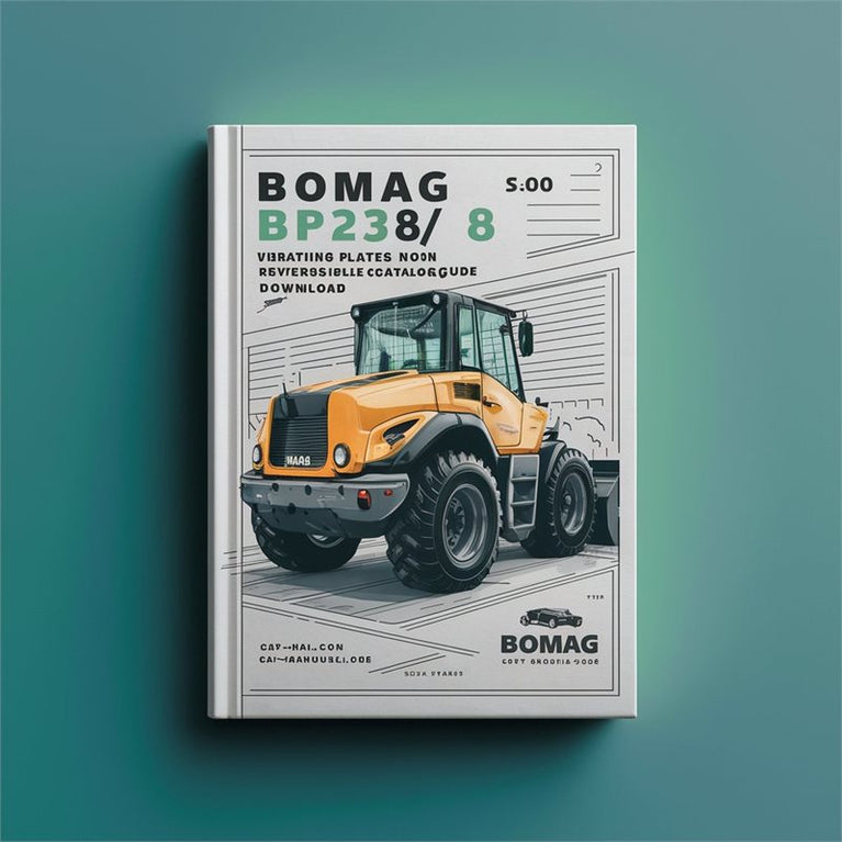 Bomag Bp23/48 Vibrating Plates Non Reversible Sn101670100101-101670102000 Parts Catalog PDF