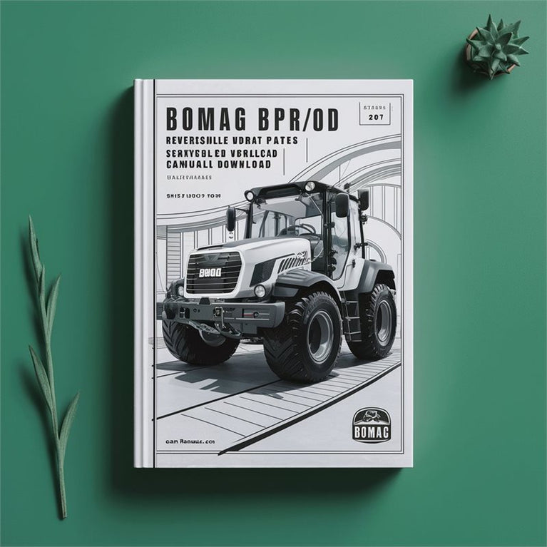 Bomag Bpr25/40d Reversible Vibratory Plates Sn101730151214-101730151386 Parts Catalog PDF