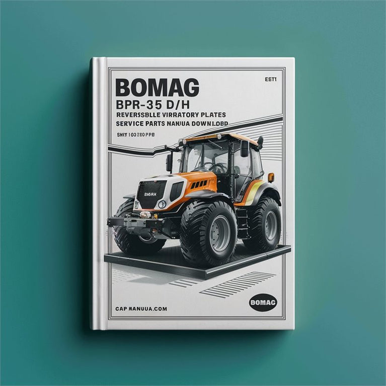 Bomag Bpr35/42 D/h Reversible Vibratory Plates Sn101692191242-101692199999 Parts Catalog PDF
