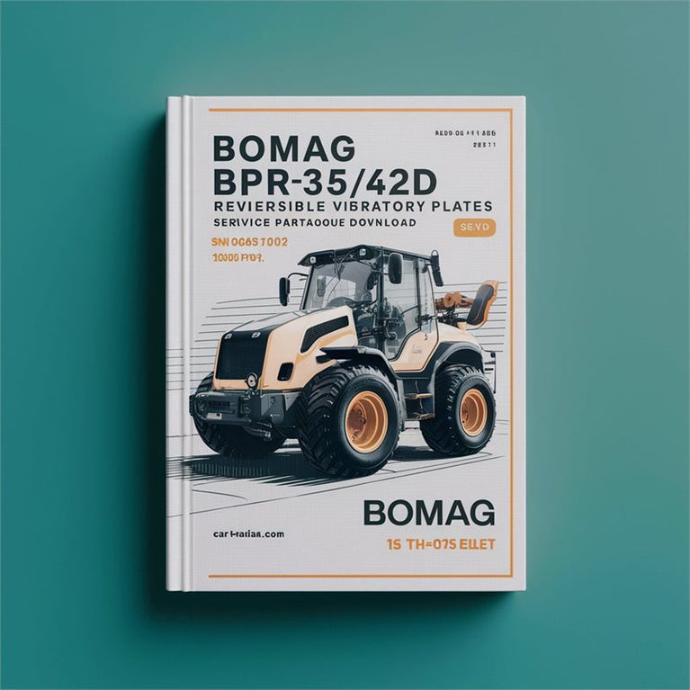 Bomag Bpr35/42d Reversible Vibratory Plates Sn101690411002-101690411108 Parts Catalog PDF