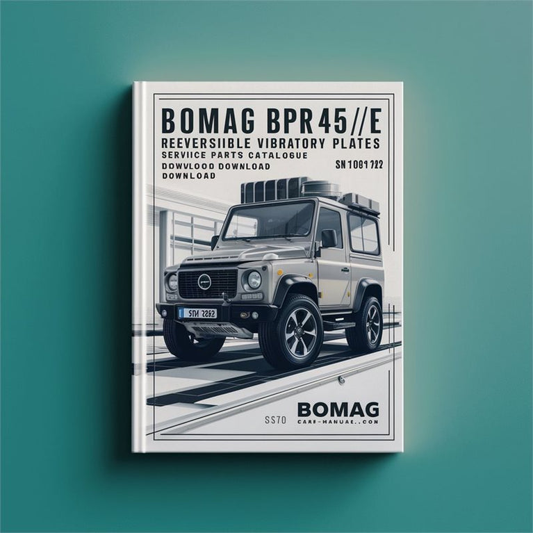 Bomag Bpr45/55/e Reversible Vibratory Plates Sn101692171001-101692171026 Parts Catalog PDF