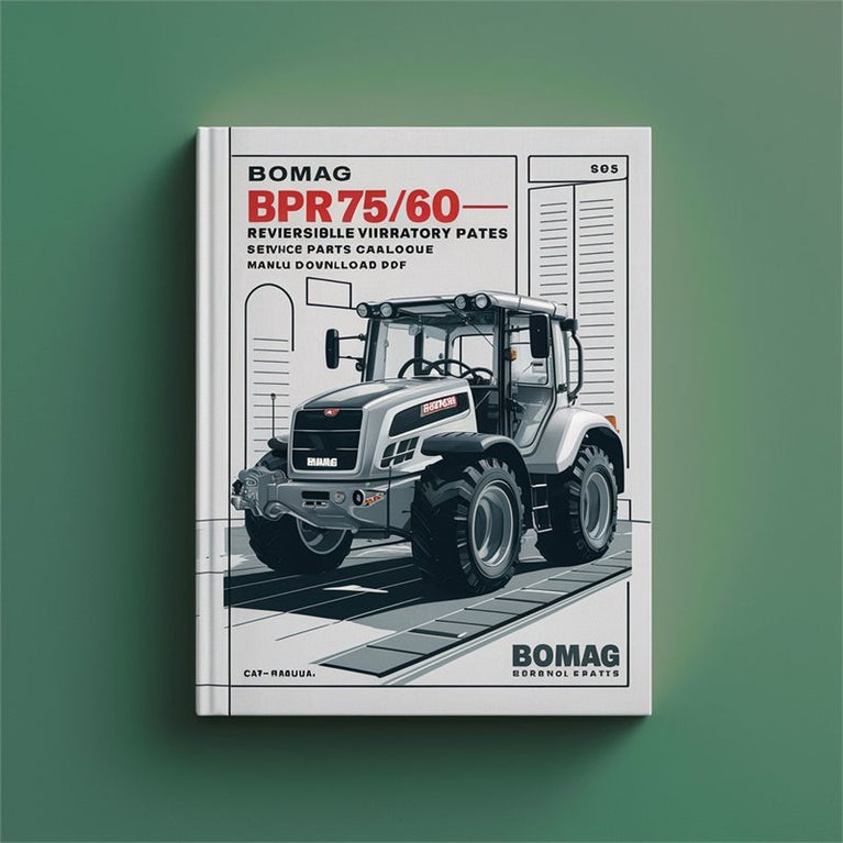 Bomag Bpr75/60 HD-3 Reversible Vibratory Plates Catalogue Parts Catalog PDF