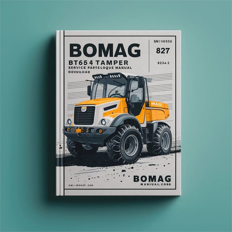 Bomag Bt65/4 Tamper Sn101540531858-101540534886 Parts Catalog PDF