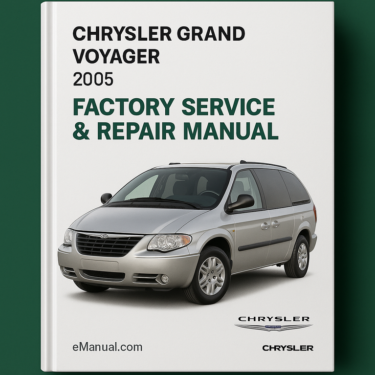 Chrysler Grand Voyager 2005 Factory Service Repair Manual