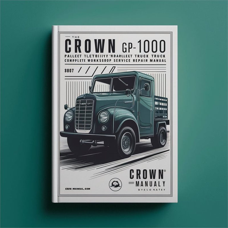Crown GPW1000 Pallet Truck Service Repair Workshop Manual PDF