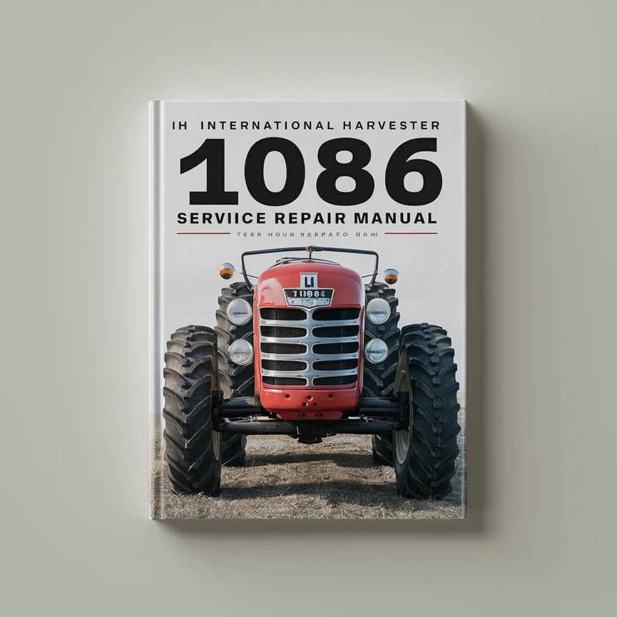 IH International Harvester 1086 Repair Service Manual