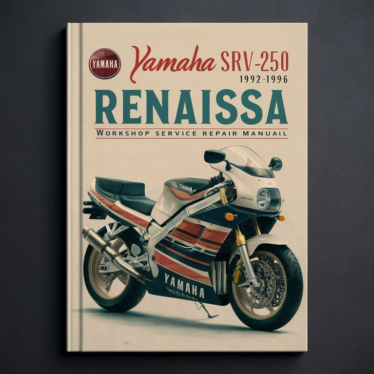 Yamaha SRV250 Renaissa 1992-1996 Werkstatt-Service-Reparaturhandbuch