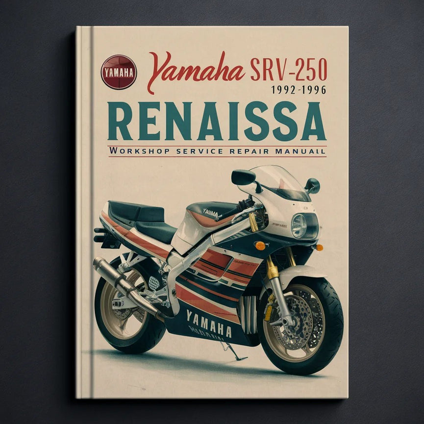 Yamaha SRV250 Renaissa 1992-1996 Werkstatt-Service-Reparaturhandbuch