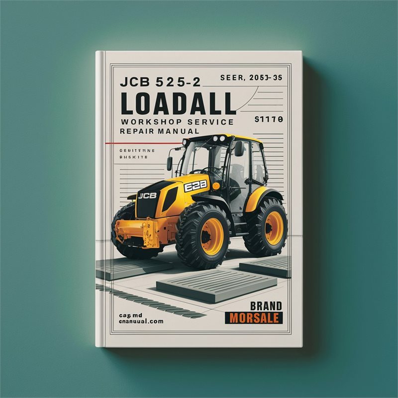 JCB 525-2 Loadall Service Repair Workshop Manual PDF
