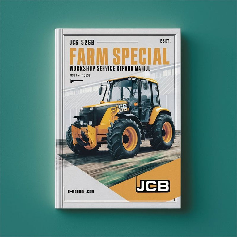 JCB 525B Farm Special Loadall Service Repair Workshop Manual PDF