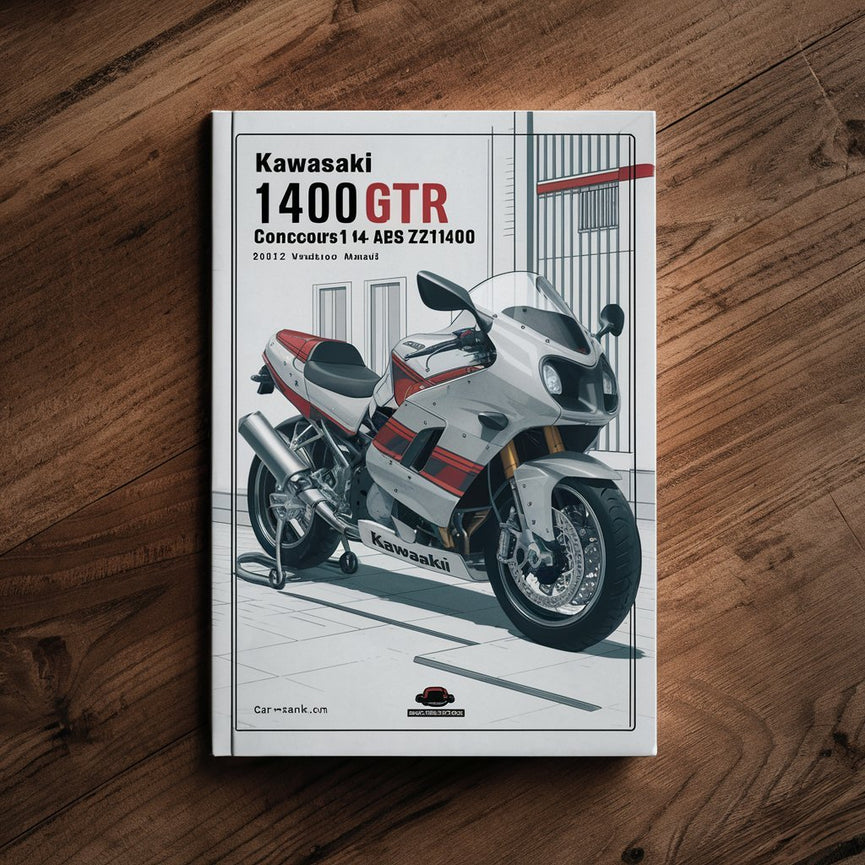 Kawasaki 1400GTR ABS Concours 14 ABS ZG1400 2010-2012 Service & Repair Workshop Manual Download PDF