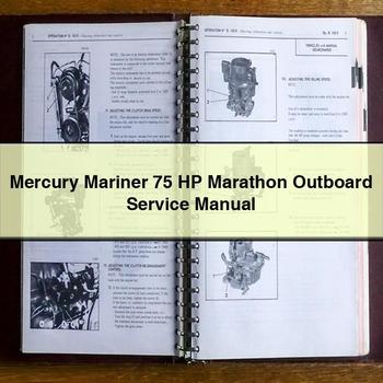 Mercury Mariner 75 HP Marathon Outboard Service Manual
