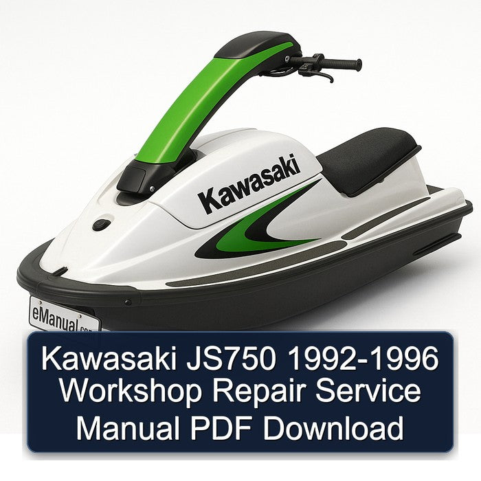 1992-1996 Kawasaki JS750 Service Repair Workshop Manual PDF