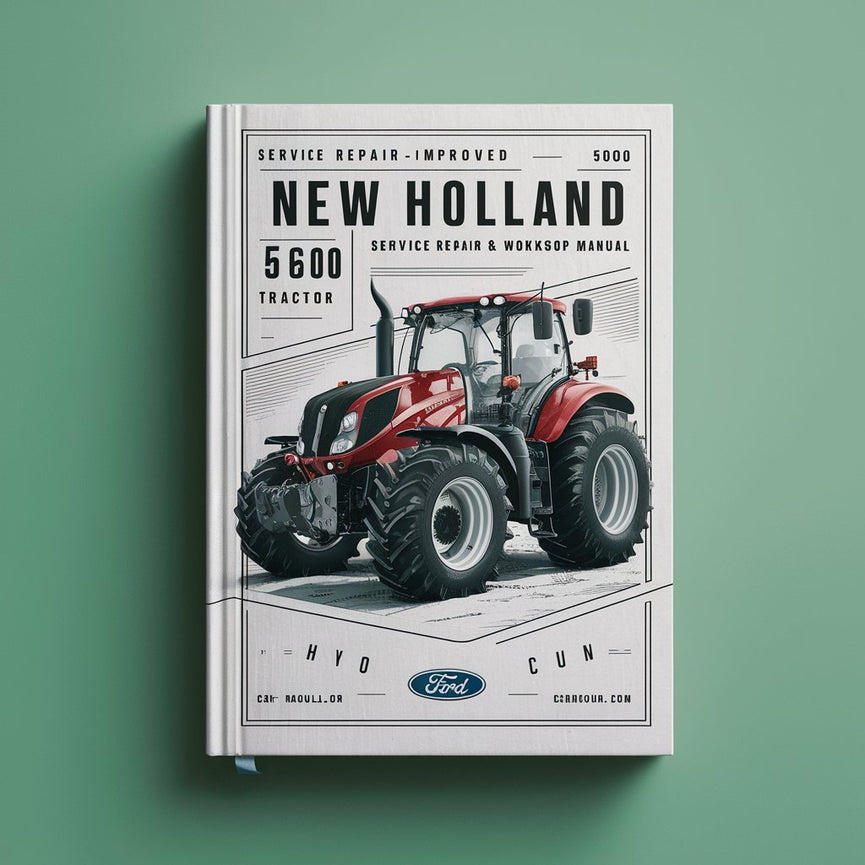 Ford New Holland 5600 Tractor -6- Volumes Service Repair Workshop Manual - Improved - Download PDF