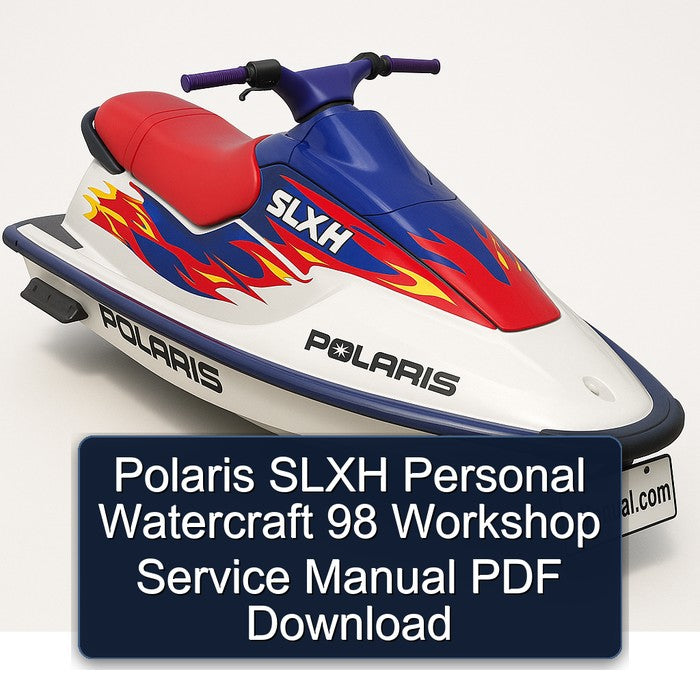 Polaris Slxh Personal Watercraft 98 Service Repair Workshop Manual PDF