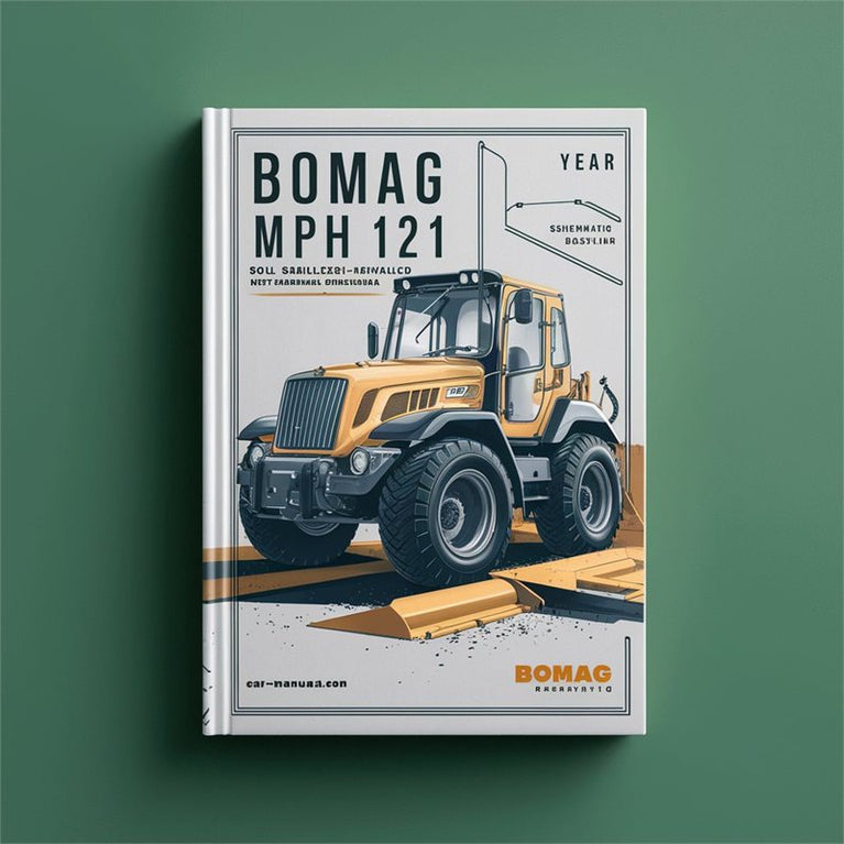 Bomag MPH 121 Soil Stabilizer Asphalt Recycler Hydraulic Service Repair Workshop Manual PDF