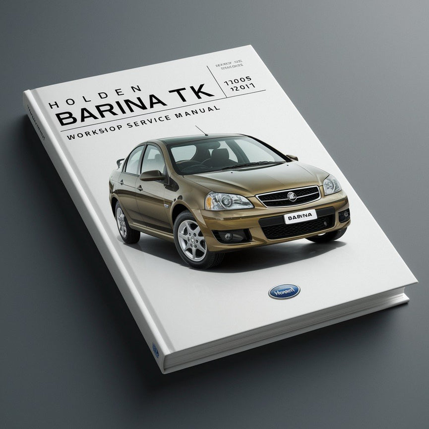 Manual de reparación y servicio del taller Holden BARINA TK 1.6L 2005-2011