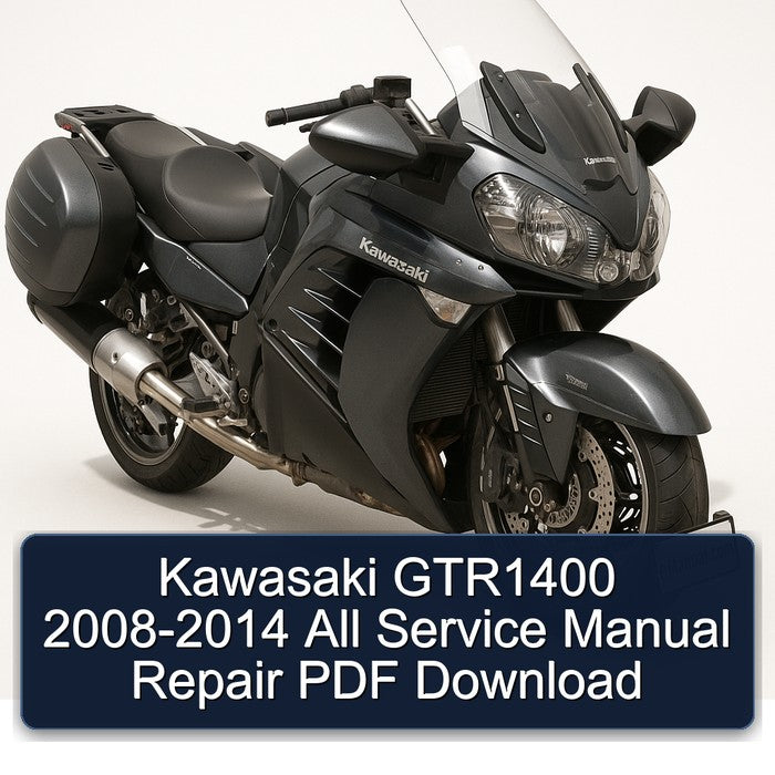 Kawasaki GTR1400 2008-2014 All Service Manual Repair