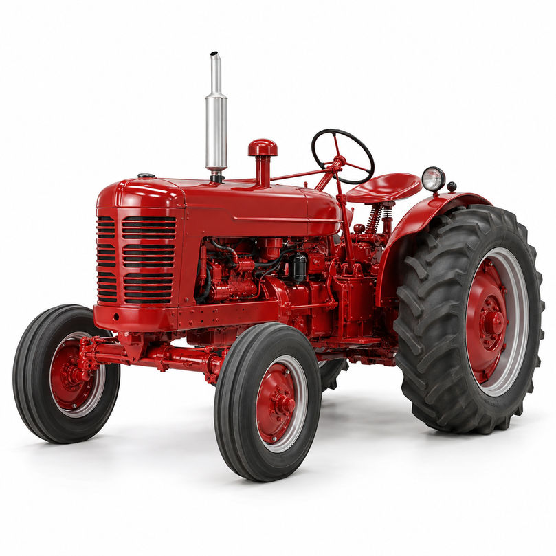 McCORMICK Super W-6 Tractor OperatorS Manual