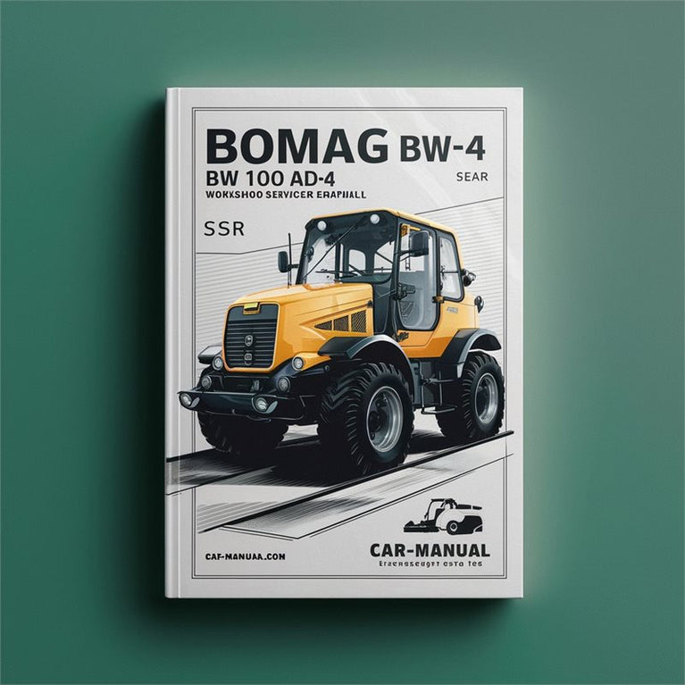 Bomag BW 100 AD-4 Service Repair Workshop Manual PDF