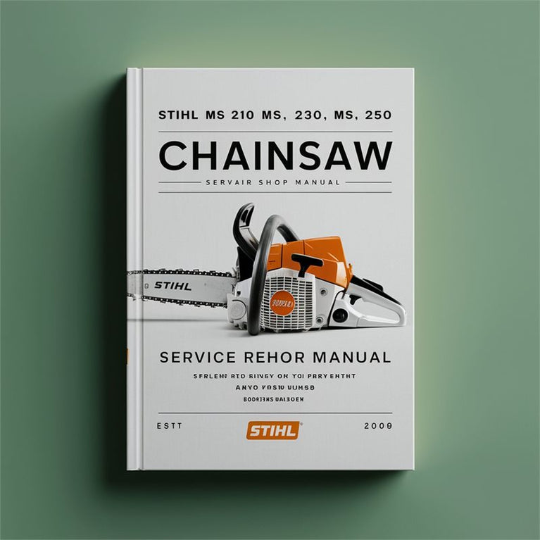 Stihl MS 210 MS 230 MS 250 Chainsaw Service Repair Shop Manual PDF