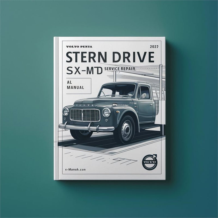 Volvo Penta Stern Drive SX-MTD All Service Repair Workshop Manual PDF