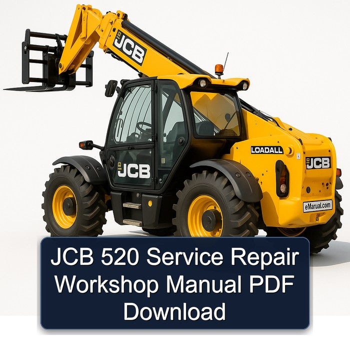 JCB 520 Service Repair Workshop Manual PDF