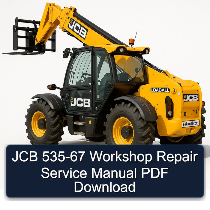 JCB 535-67 Service Repair Workshop Manual PDF