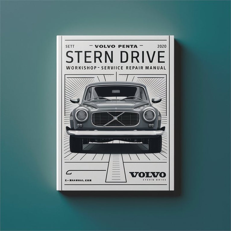 Volvo Penta Stern Drive SX-MTD Service Repair Workshop Manual PDF