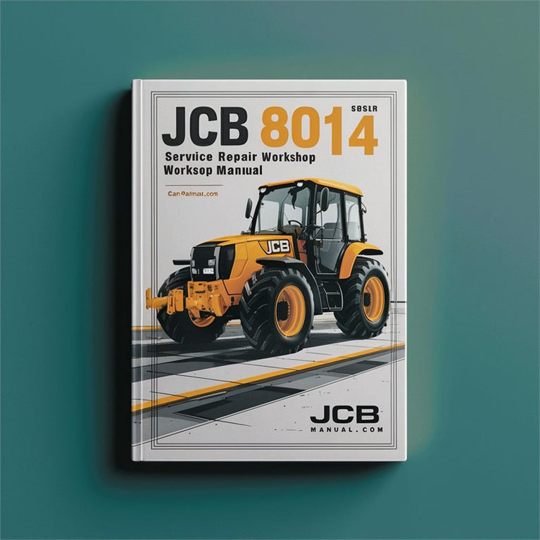 JCB 8014 Service Repair Workshop Manual PDF
