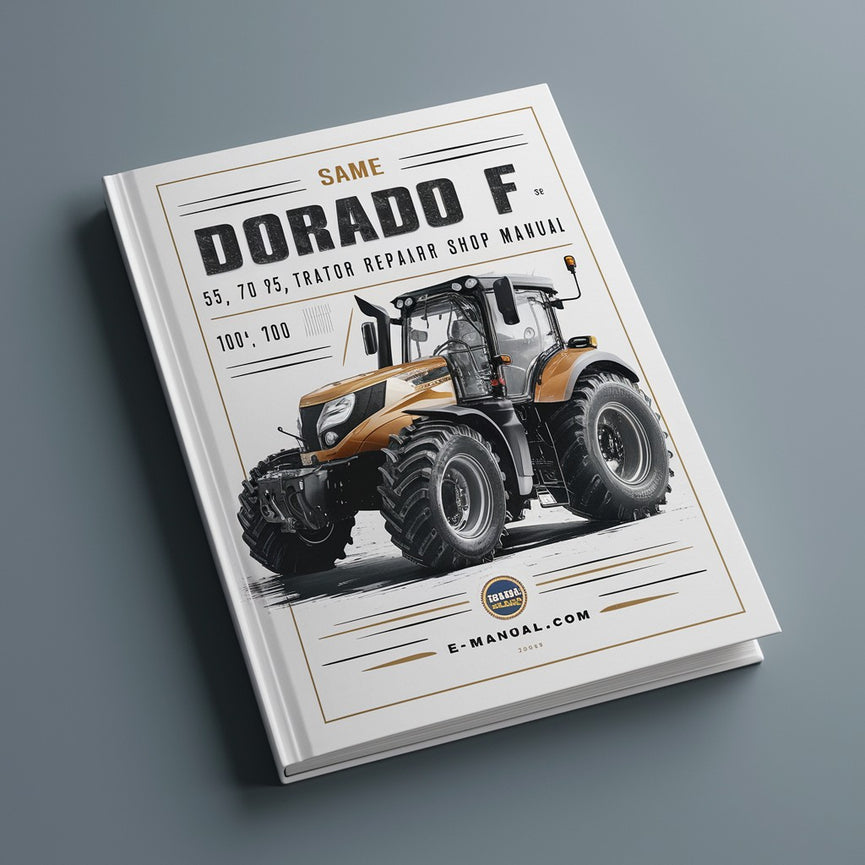 Same Dorado F 55 70 75 90 100 Tractor Service Repair Shop Manual Download PDF