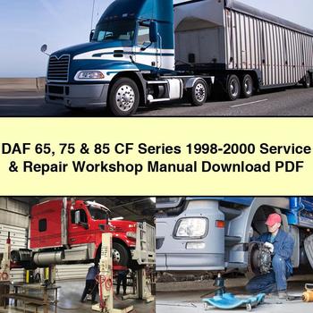 1998-2000 DAF CF Series 65 75 85 Service Repair Workshop Manual PDF